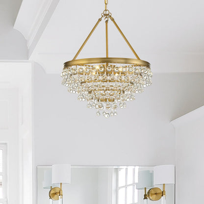 Calypso 20 Inch 6 Light Mini Chandelier