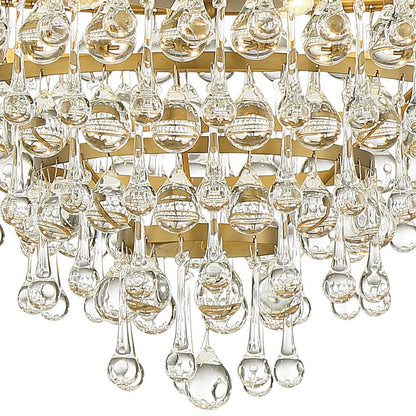 Calypso 20 Inch 6 Light Mini Chandelier