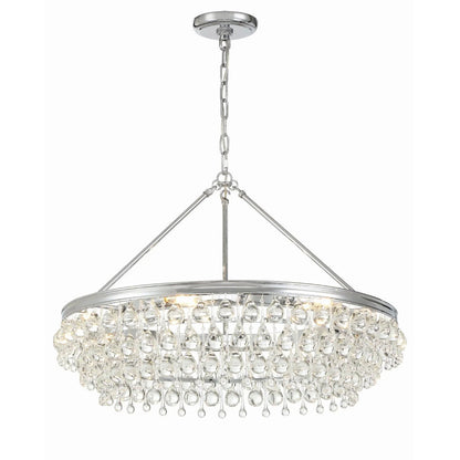 Calypso 30 Inch 6 Light Chandelier