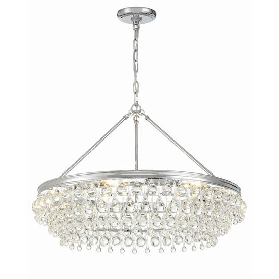 Calypso 30 Inch 6 Light Chandelier
