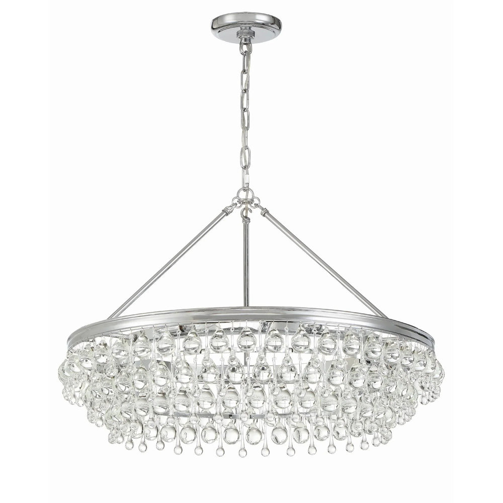 Calypso 30 Inch 6 Light Chandelier