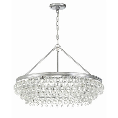 Calypso 30 Inch 6 Light Chandelier