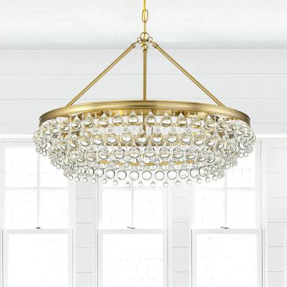 Calypso 30 Inch 6 Light Chandelier