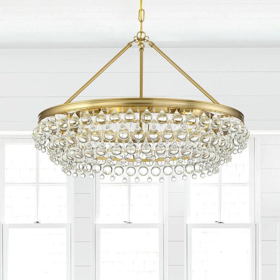 Calypso 30 Inch 6 Light Chandelier