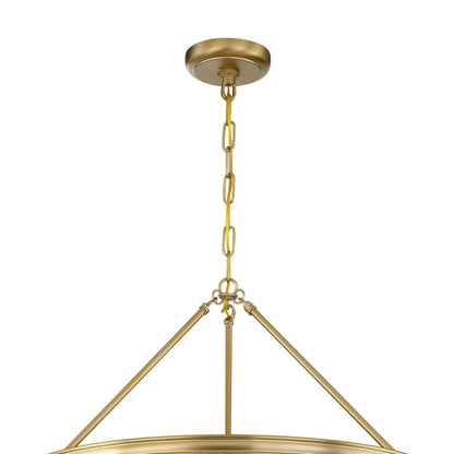 Calypso 30 Inch 6 Light Chandelier