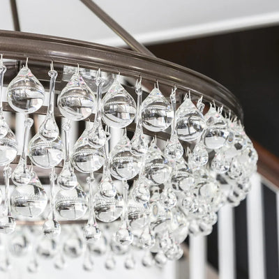 Calypso 30 Inch 6 Light Chandelier
