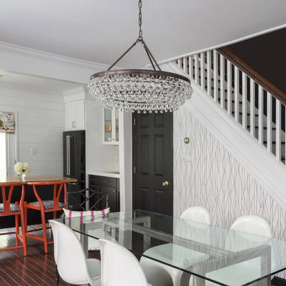Calypso 30 Inch 6 Light Chandelier