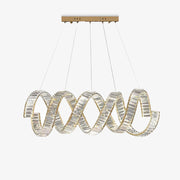 Curved LED Chandelier