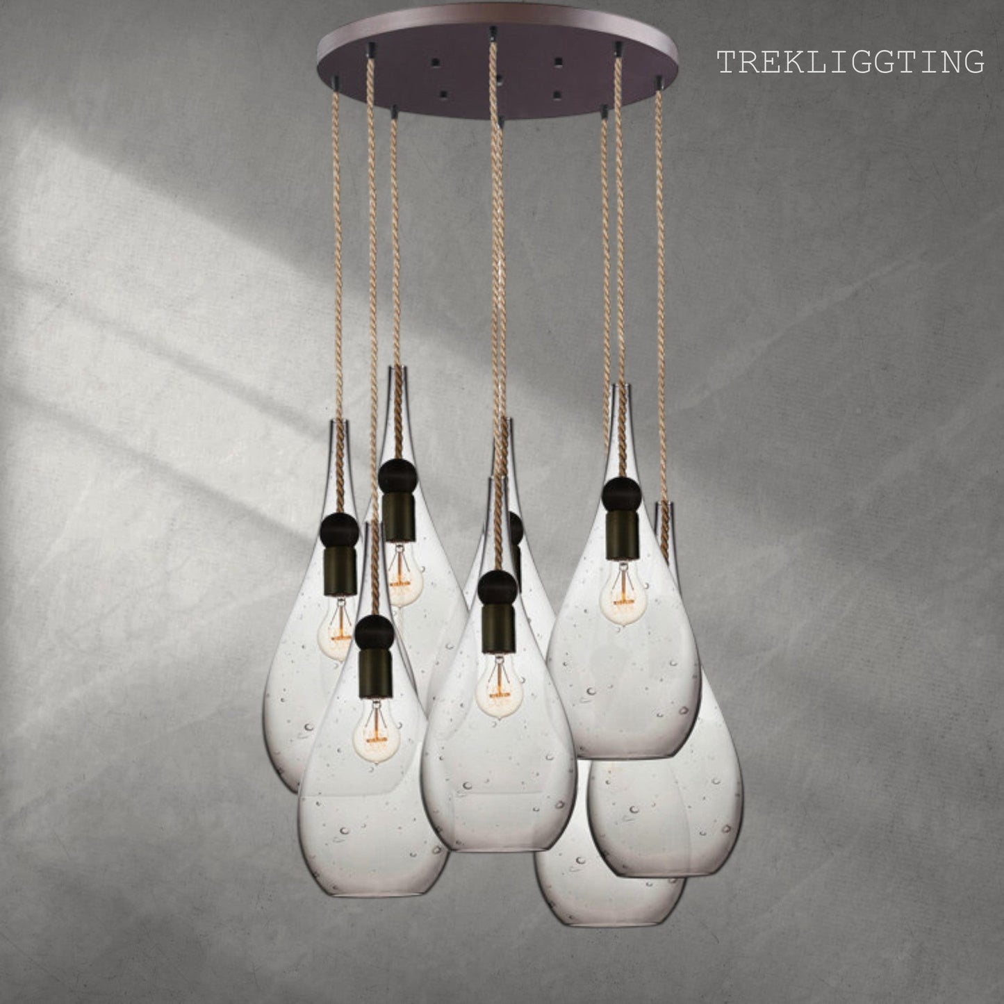 Earth 8 - Light Chandelier