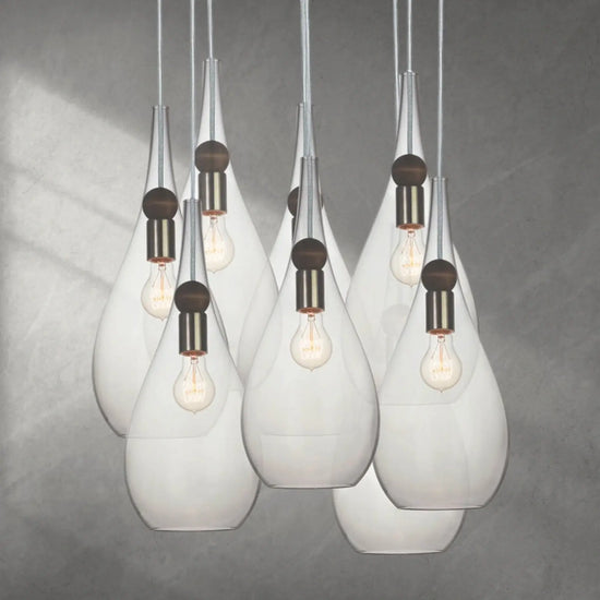 Earth 8 - Light Chandelier