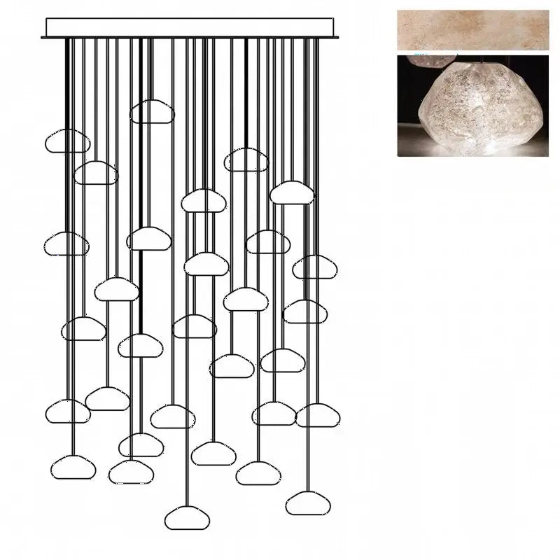Natural Inspirations 30-Light Chandelier