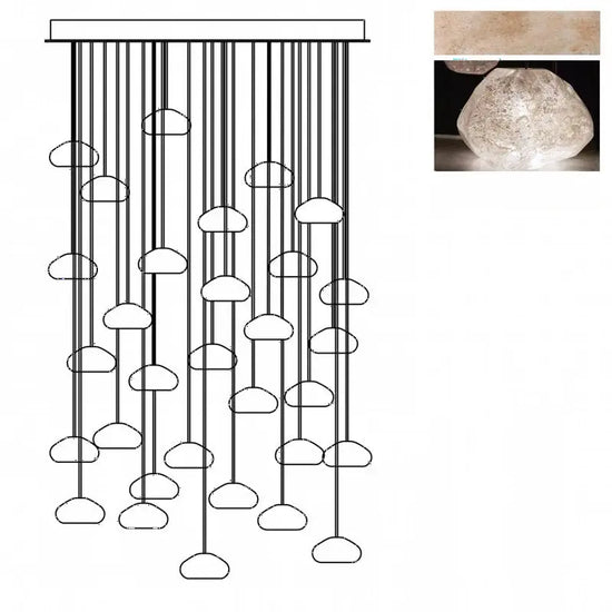 Natural Inspirations 30-Light Chandelier