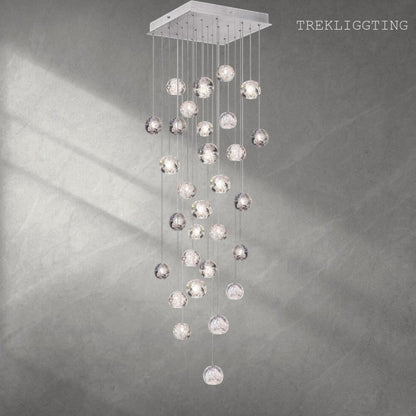 Natural Inspirations 30 Crystal ball Chandeliers