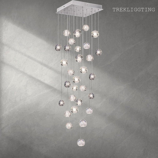 Natural Inspirations 30 Crystal ball Chandeliers