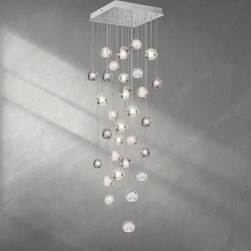 Natural Inspirations 30 Crystal ball Chandeliers