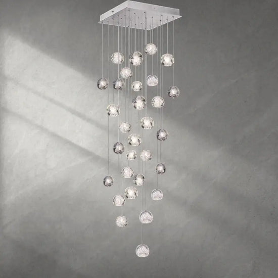 Natural Inspirations 30 Crystal ball Chandeliers