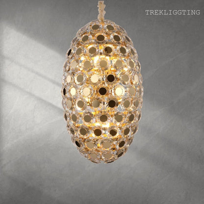 Micael14-Light Crystal Geometric Chandelier