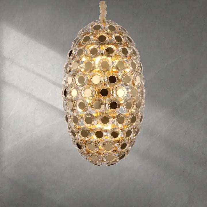 Micael14-Light Crystal Geometric Chandelier