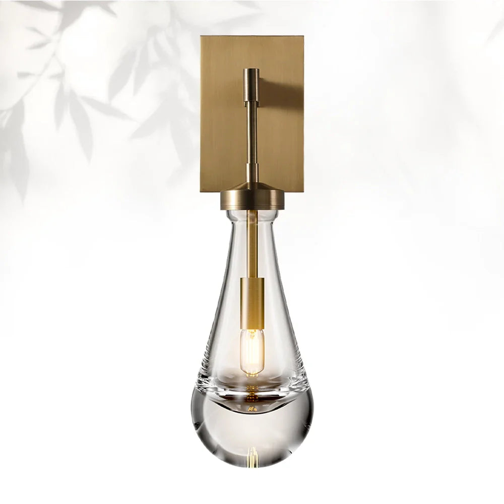 Raindrop Modern Wall Sconce 18"