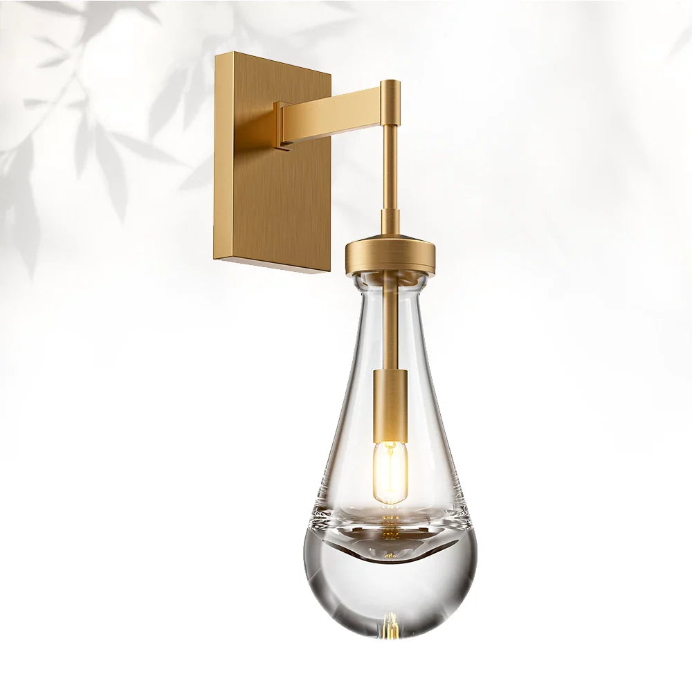 Raindrop Modern Wall Sconce 18"