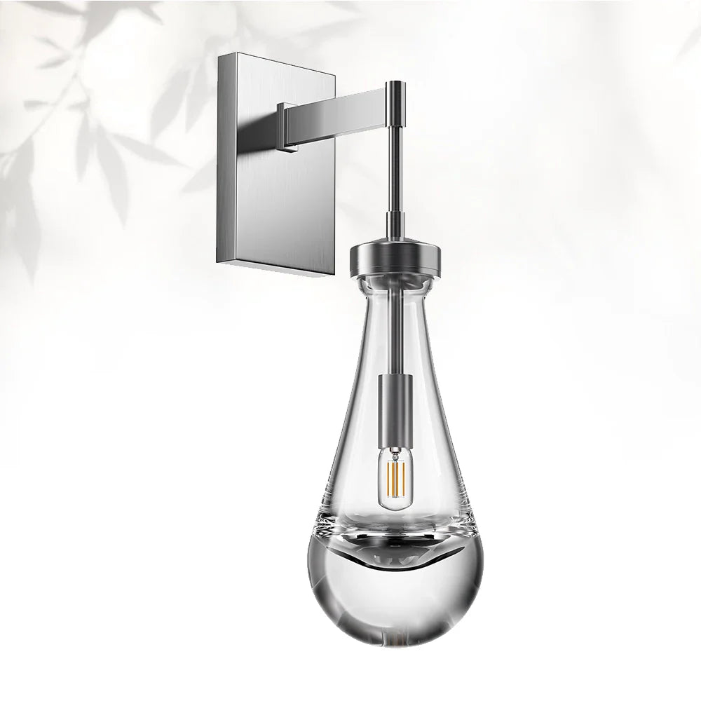Raindrop Modern Wall Sconce 18"