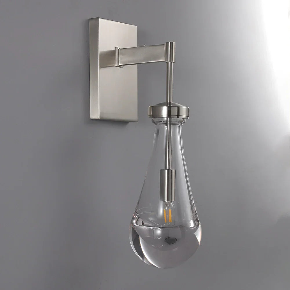 Raindrop Modern Wall Sconce 18"