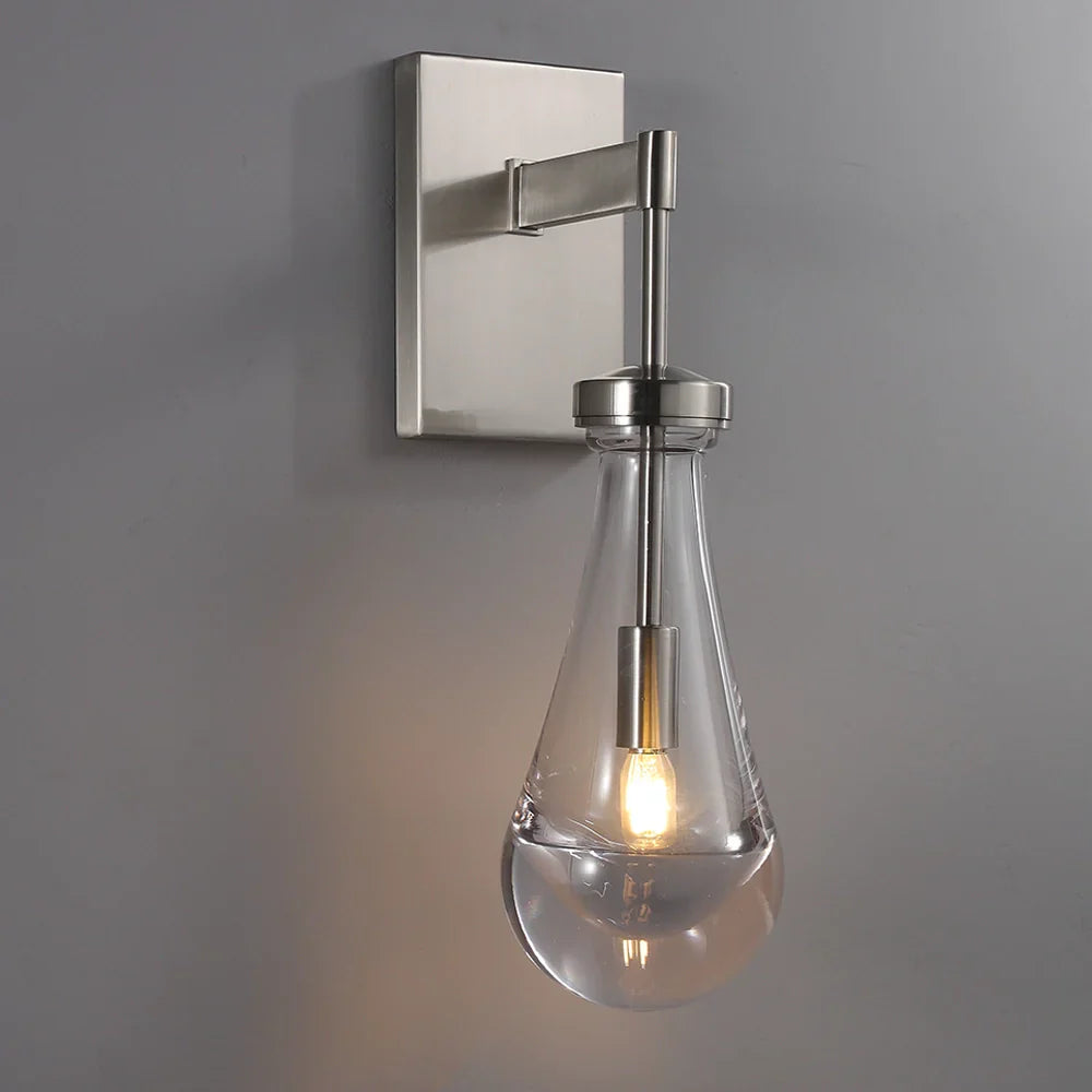 Raindrop Modern Wall Sconce 18"