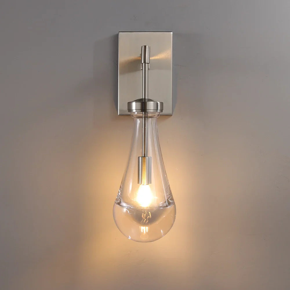 Raindrop Modern Wall Sconce 18"