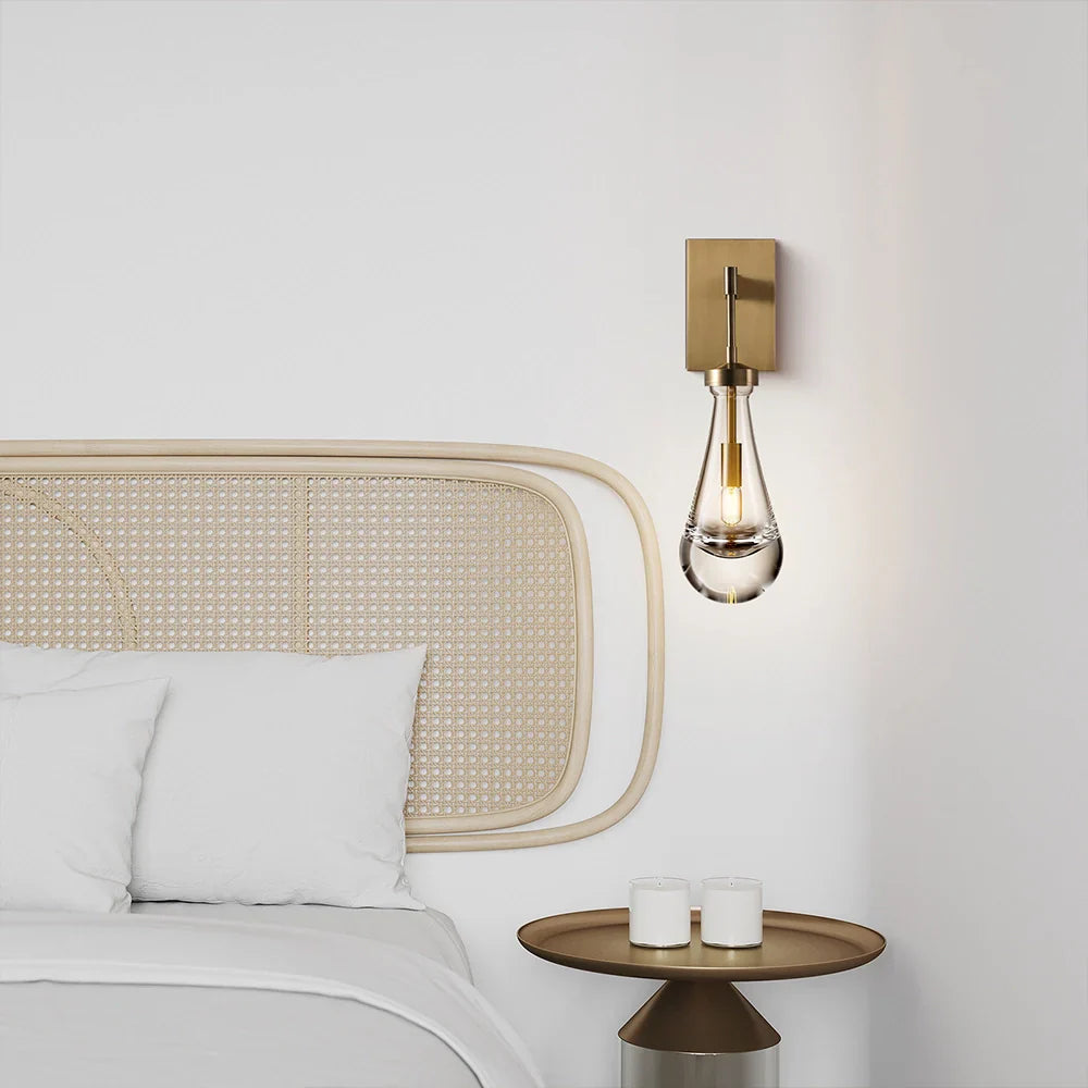 Raindrop Modern Wall Sconce 18"