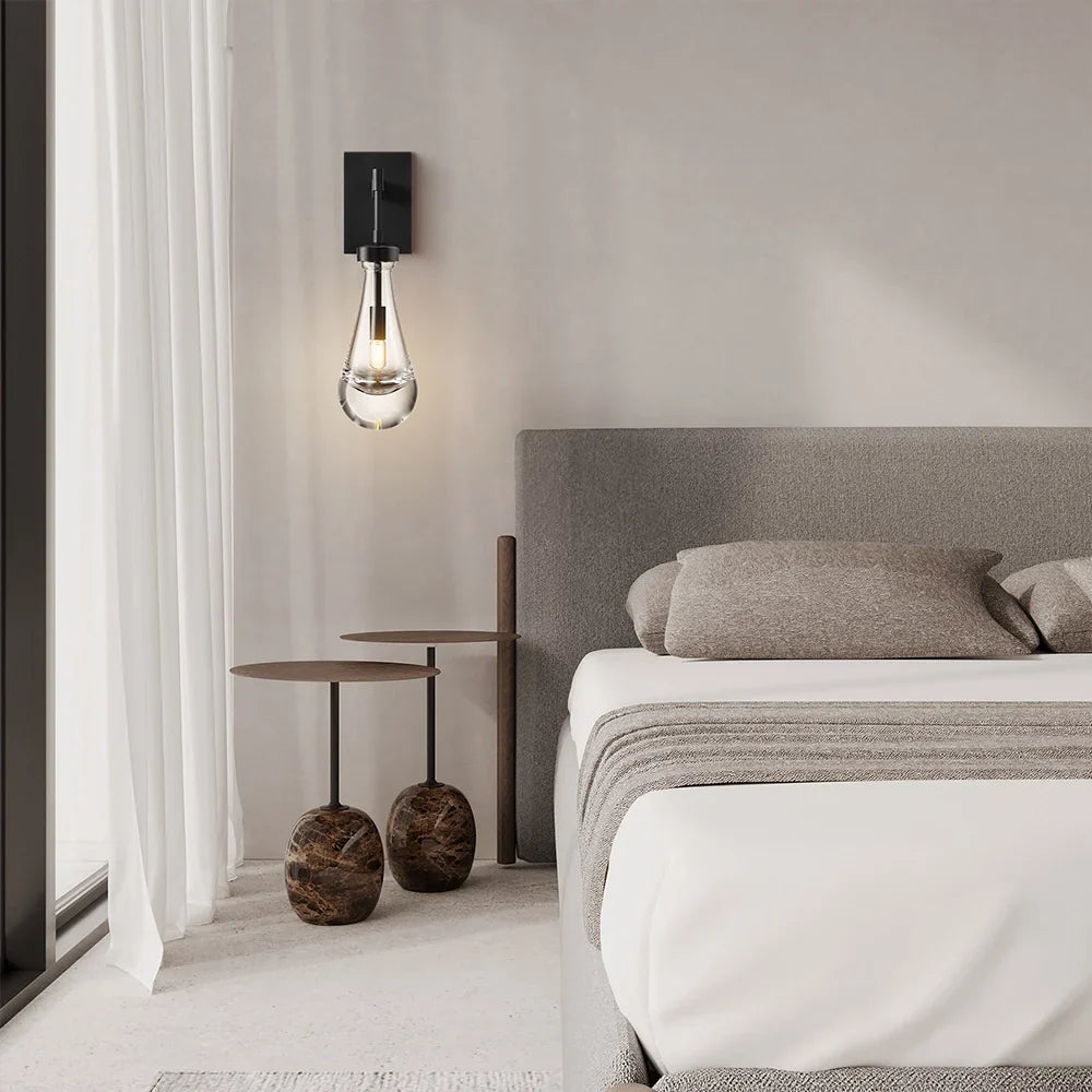 Raindrop Modern Wall Sconce 18"