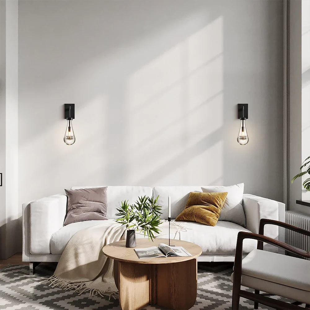 Raindrop Modern Wall Sconce 18"