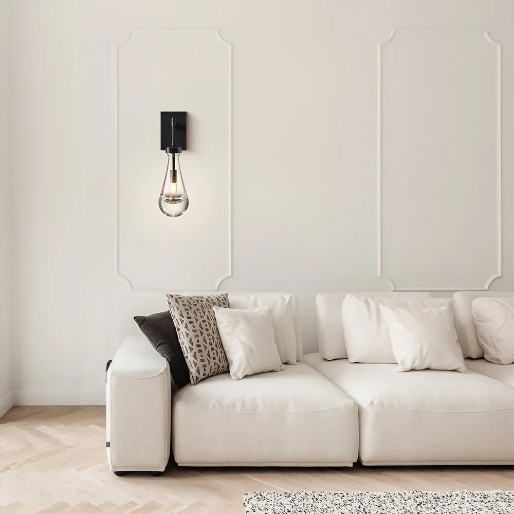 Raindrop Modern Wall Sconce 18"
