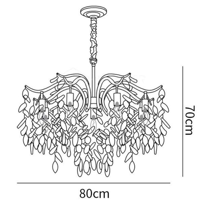TD Dorale Modern Chandelier