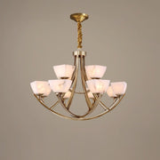 Dover Brass Chandelier