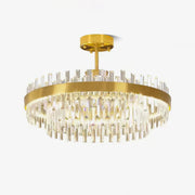 Drum Glass Chandelier