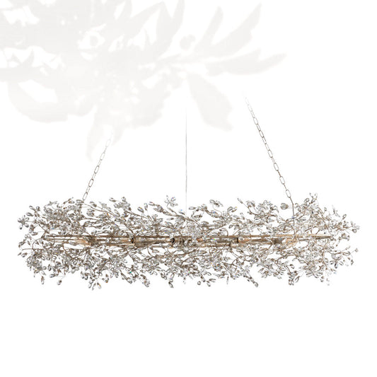 Fiore Oval Chandelier 62"