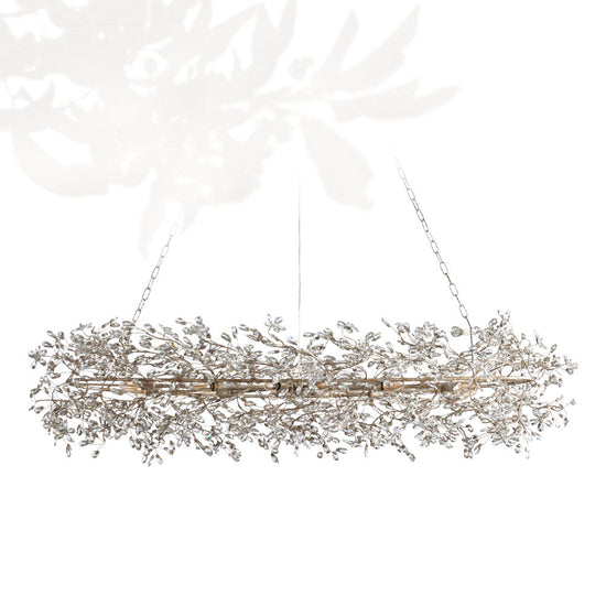 Fiore Oval Chandelier 62"