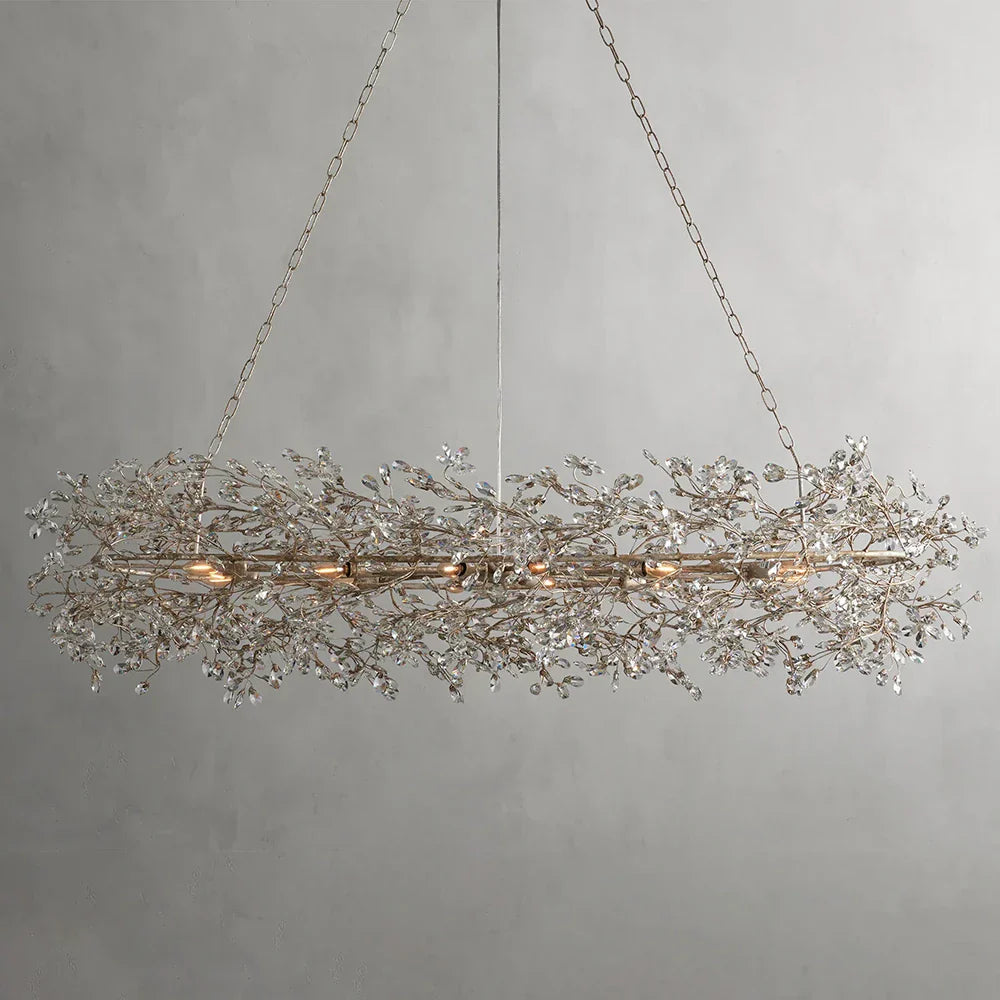 Fiore Oval Chandelier 62"