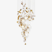 Flying Flowers Fluttering Chandelier