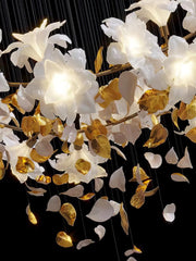 Flying Flowers Fluttering Chandelier