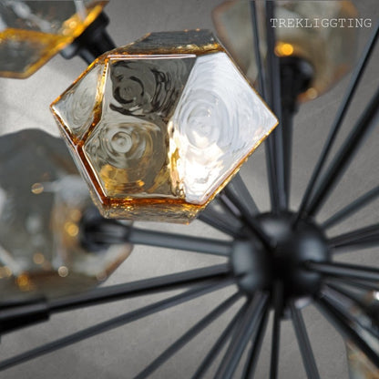 Gem Starburst Chandelier