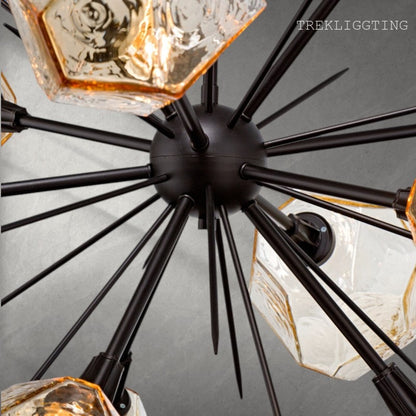 Gem Starburst Chandelier