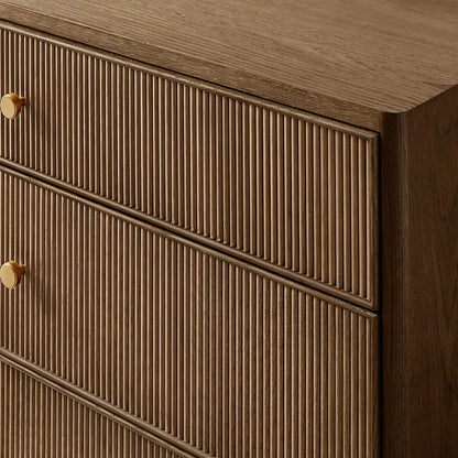 Genet Reeded 10-Drawer Dresser