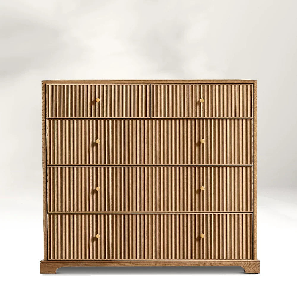 Genet Reeded 5-Drawer Dresser