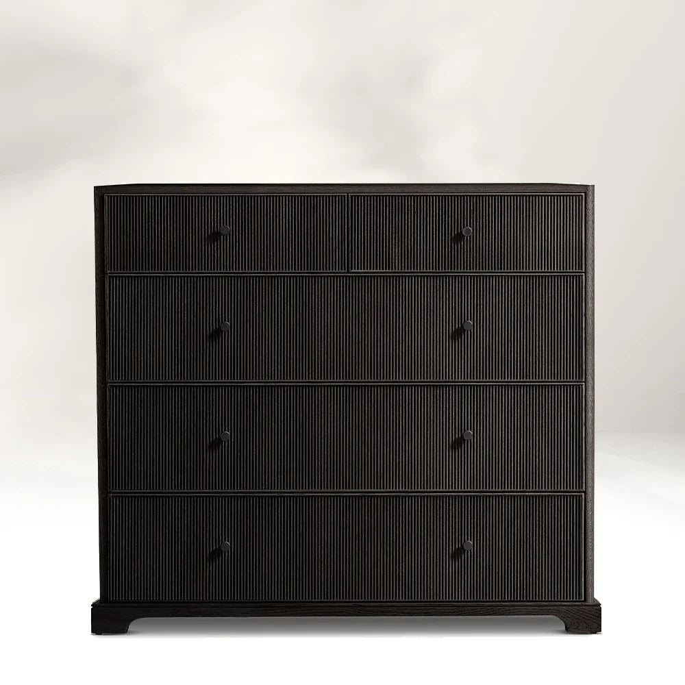 Genet Reeded 5-Drawer Dresser