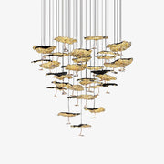 Brass Aviary Constellation Chandelier