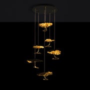 Brass Aviary Constellation Chandelier