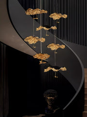 Brass Aviary Constellation Chandelier