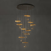 Brass Aviary Constellation Chandelier