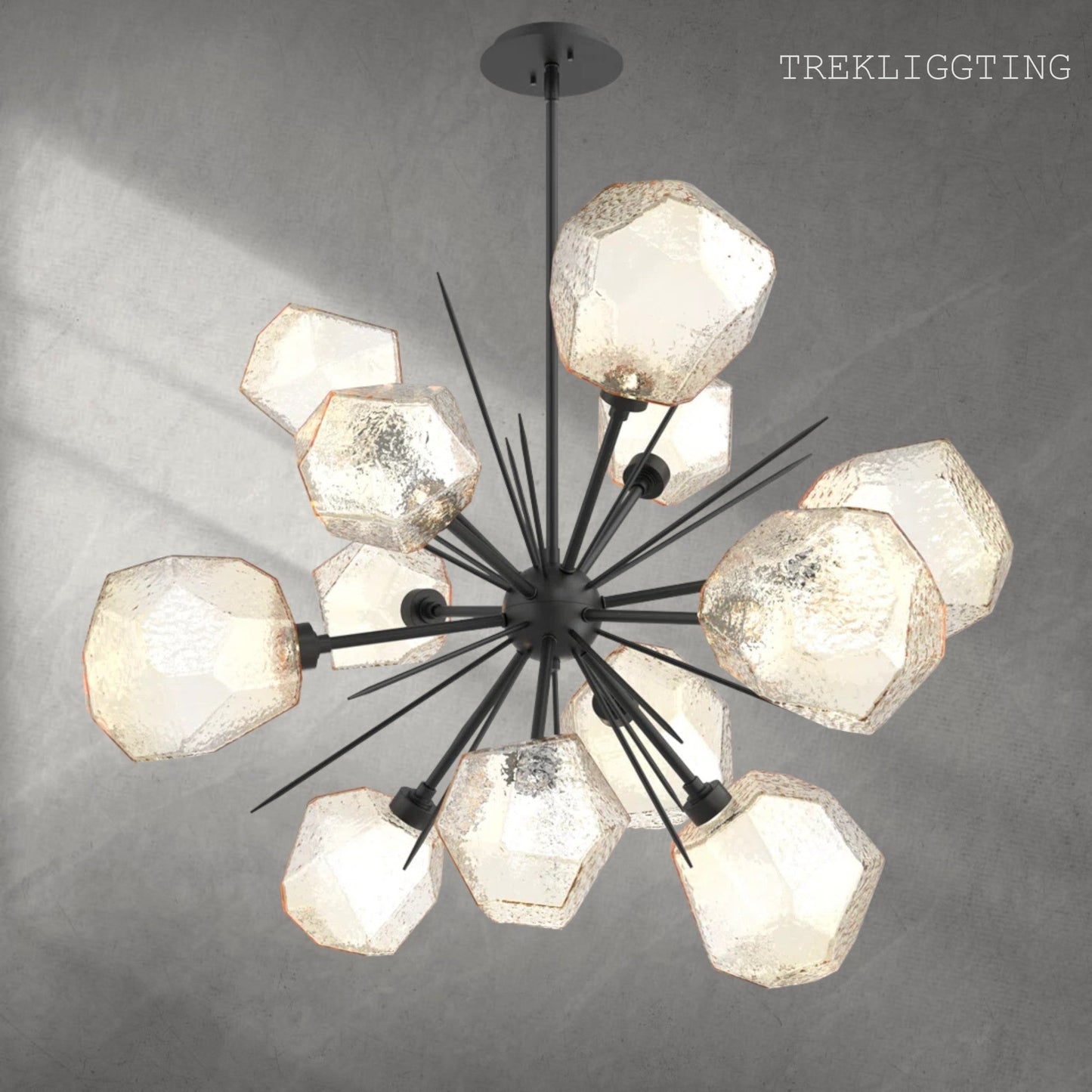 Gem Starburst Chandelier
